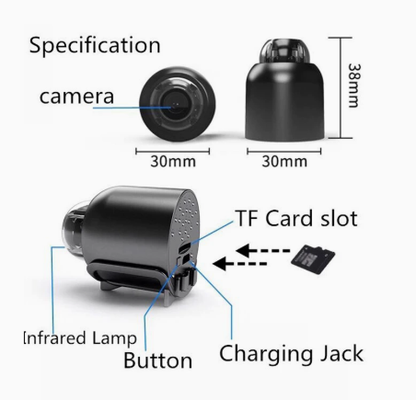 🔥LAST DAY SALE 63%OFF🔥📷 Mini Full HD 4K Security Camera